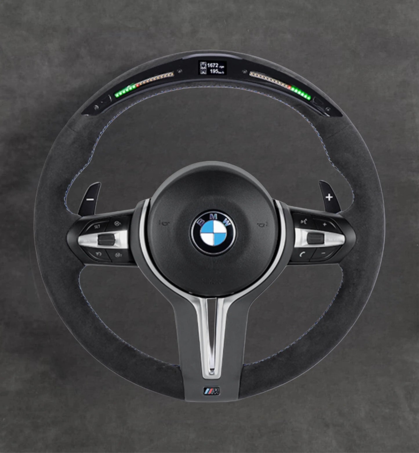carbon fiber steering wheel by Europa Customs
