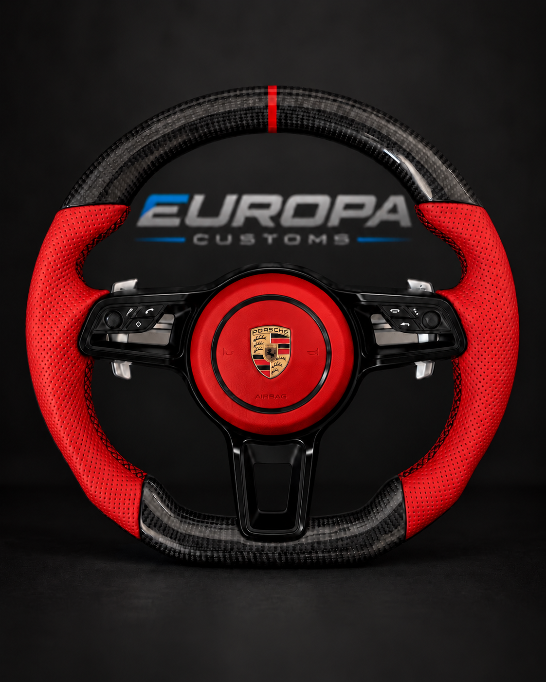 Carbon Fiber Steering Wheel for Porsche