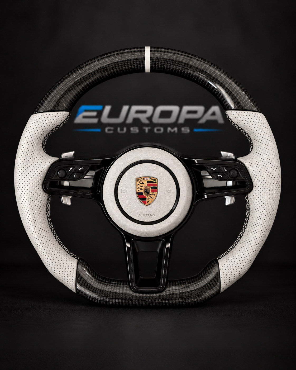 Carbon Fiber Steering Wheel for Porsche