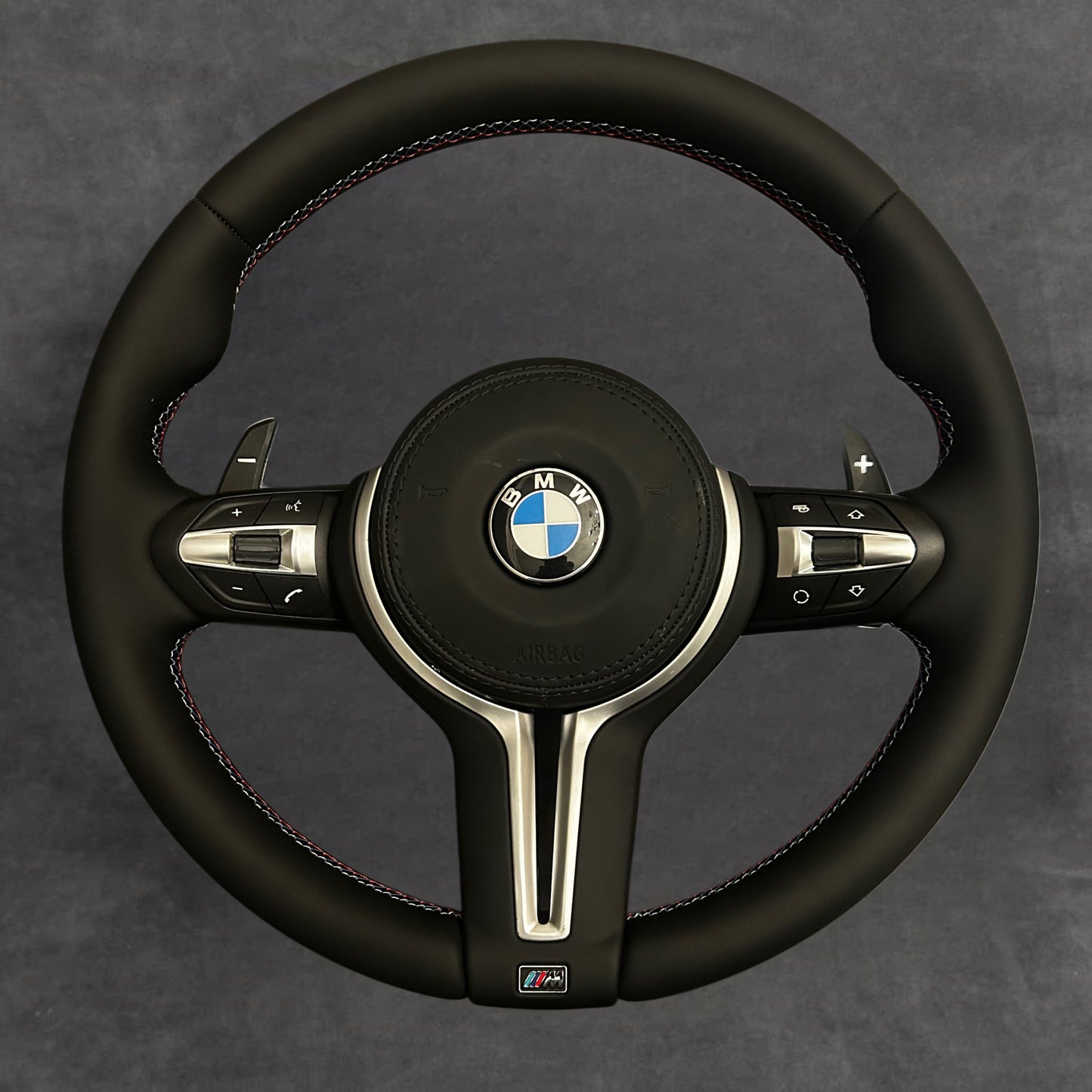 BMW carbon fiber steering wheel by Europa Customs