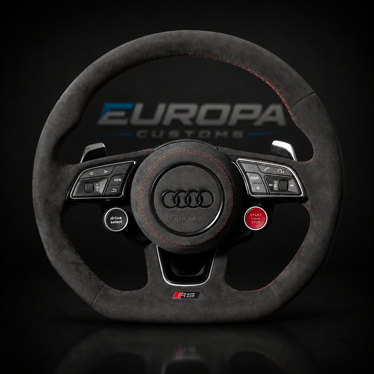Audi Alcantara Sport Steering Wheel for A4 A5 Q5 S4 S5 SQ5 RS4 RS5