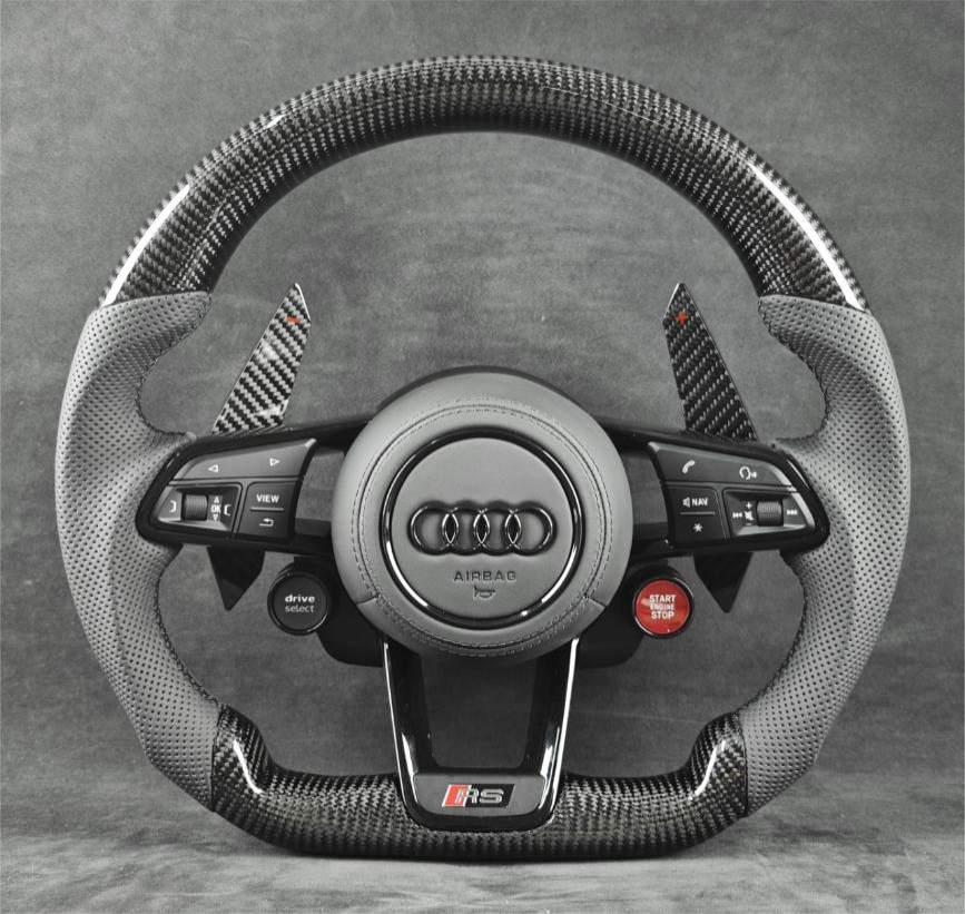 carbon fiber steering wheel by Europa Customs
