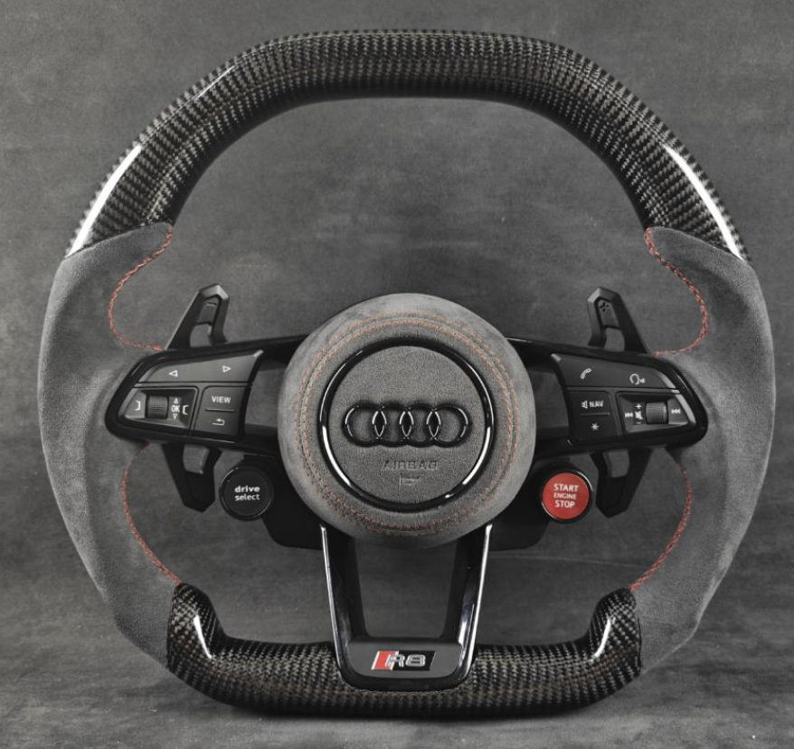 carbon fiber steering wheel by Europa Customs