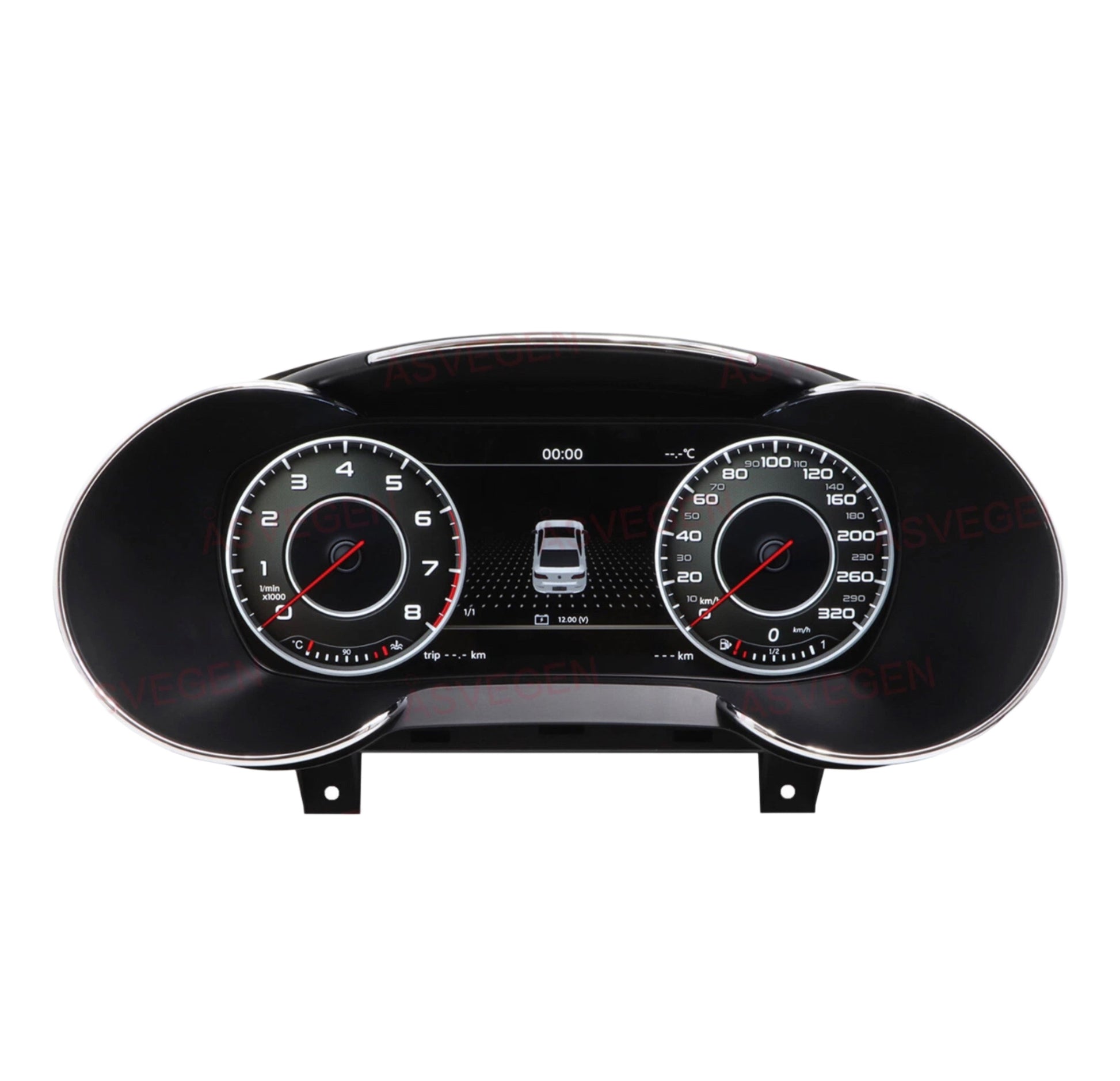 Audi digital instrument cluster by Europa Customs