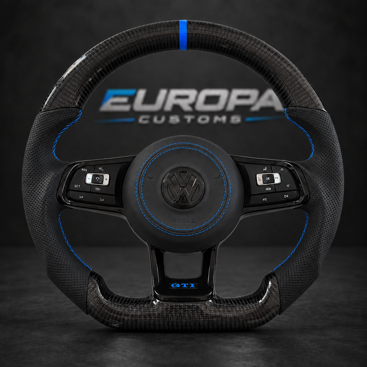 Carbon Fiber Steering Wheel VOLKSWAGEN