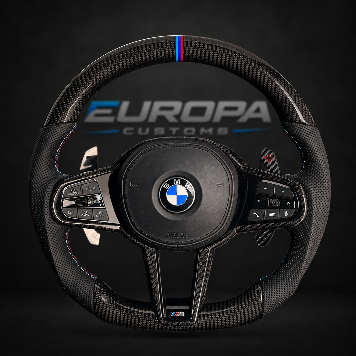 Carbon Fiber Steering Wheel G-Series F91/F92/ F93/F95/F96/F90 LCI/F87 LCI