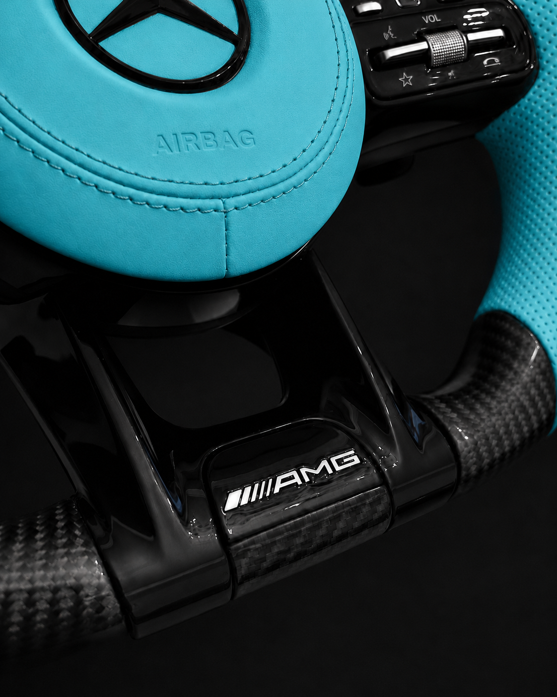 Carbon Fiber AMG Performance Steering Wheel EUROPA CUSTOMS
