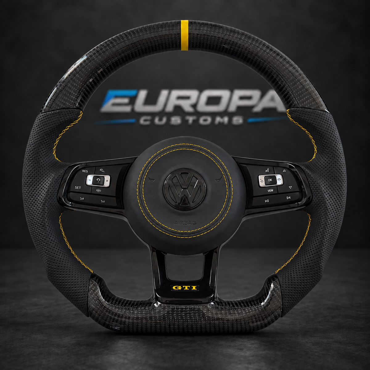 Carbon Fiber Steering Wheel VOLKSWAGEN