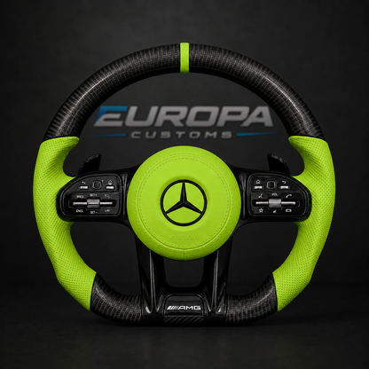 Carbon Fiber AMG Performance Steering Wheel EUROPA CUSTOMS