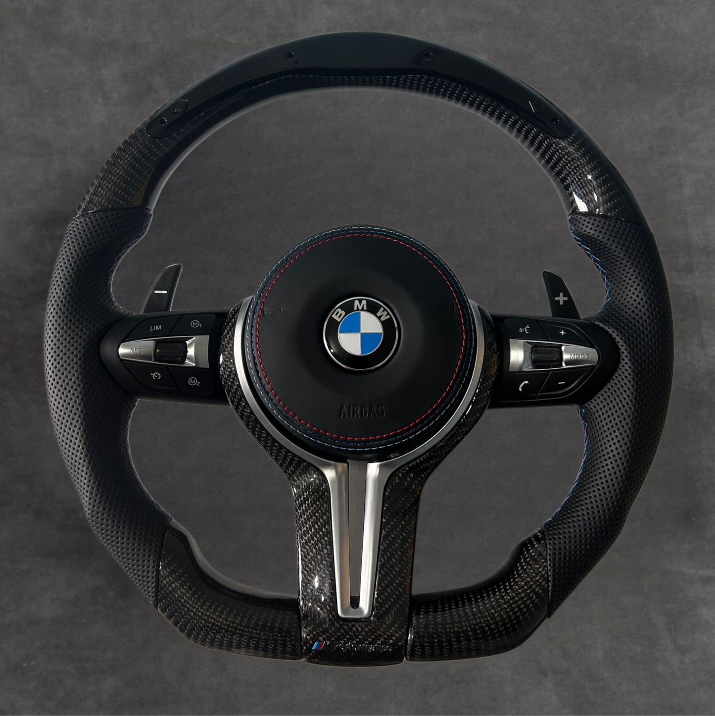 carbon fiber steering wheel by Europa Customs