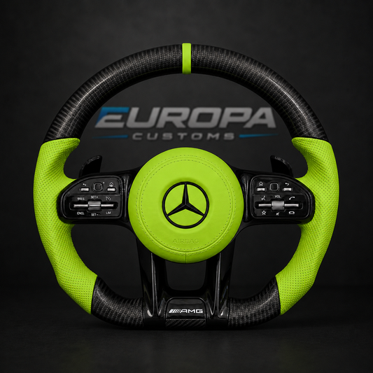 Carbon Fiber AMG Performance Steering Wheel EUROPA CUSTOMS