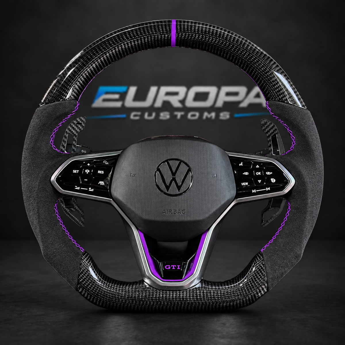 Carbon Fiber Steering Wheel VOLKSWAGEN