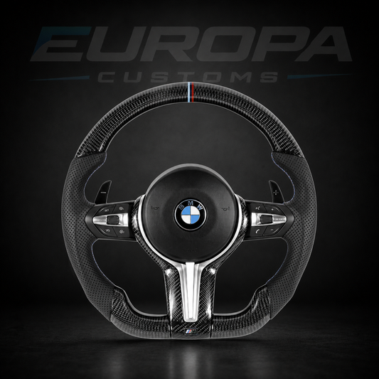 Carbon Fiber Steering Wheel E& F-Series EUROPA CUSTOMS