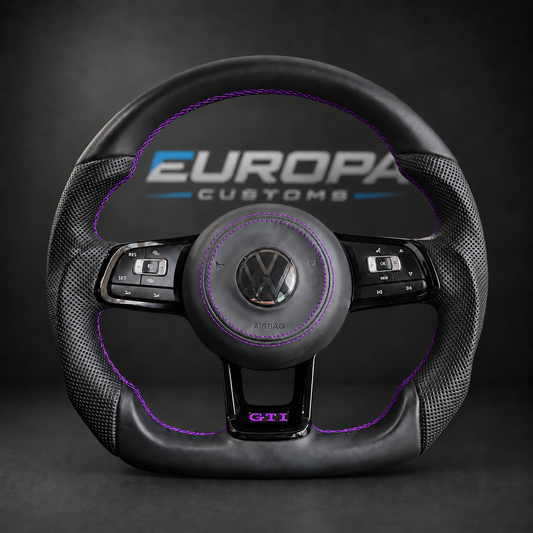Leather Steering Wheel VOLKSWAGEN