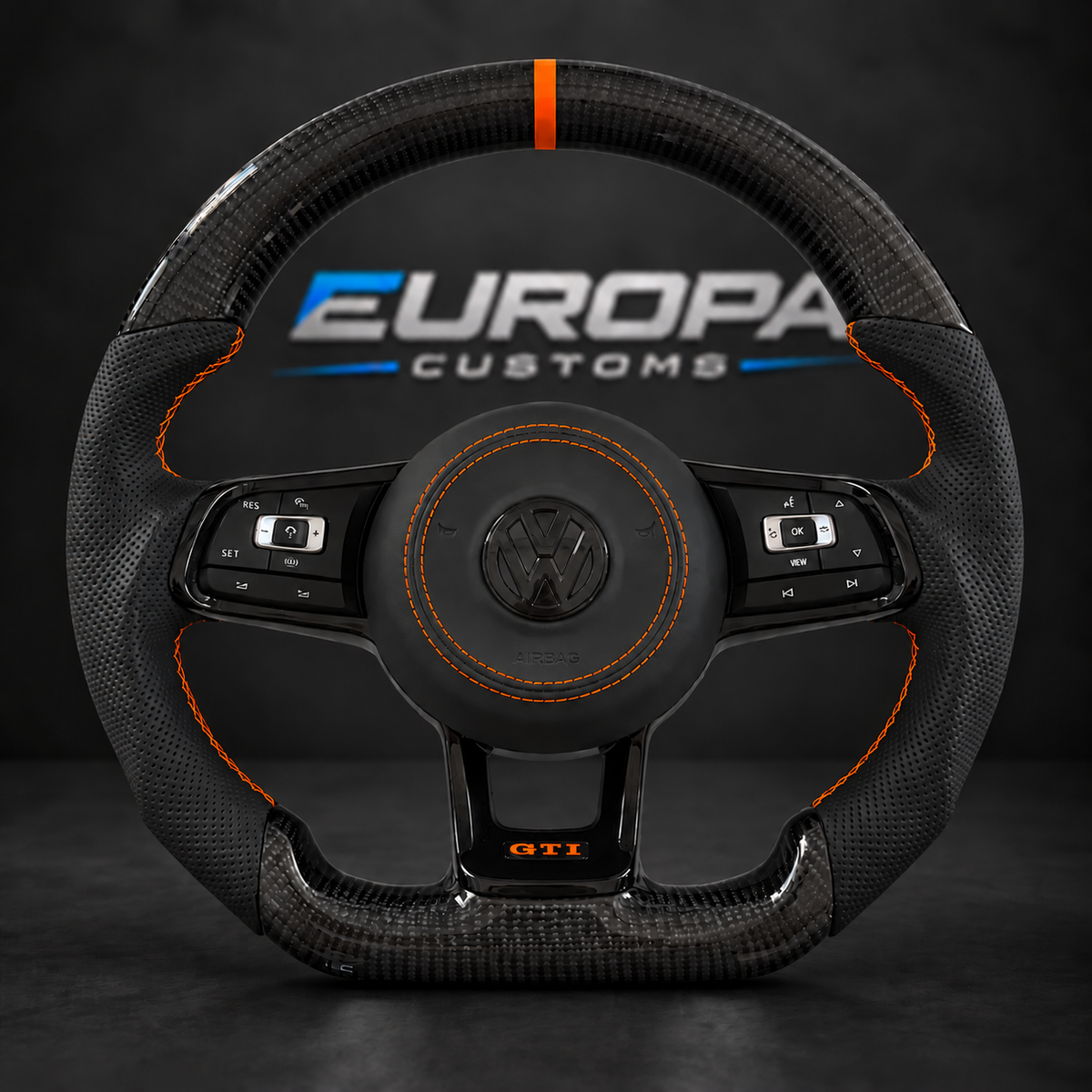 Carbon Fiber Steering Wheel VOLKSWAGEN