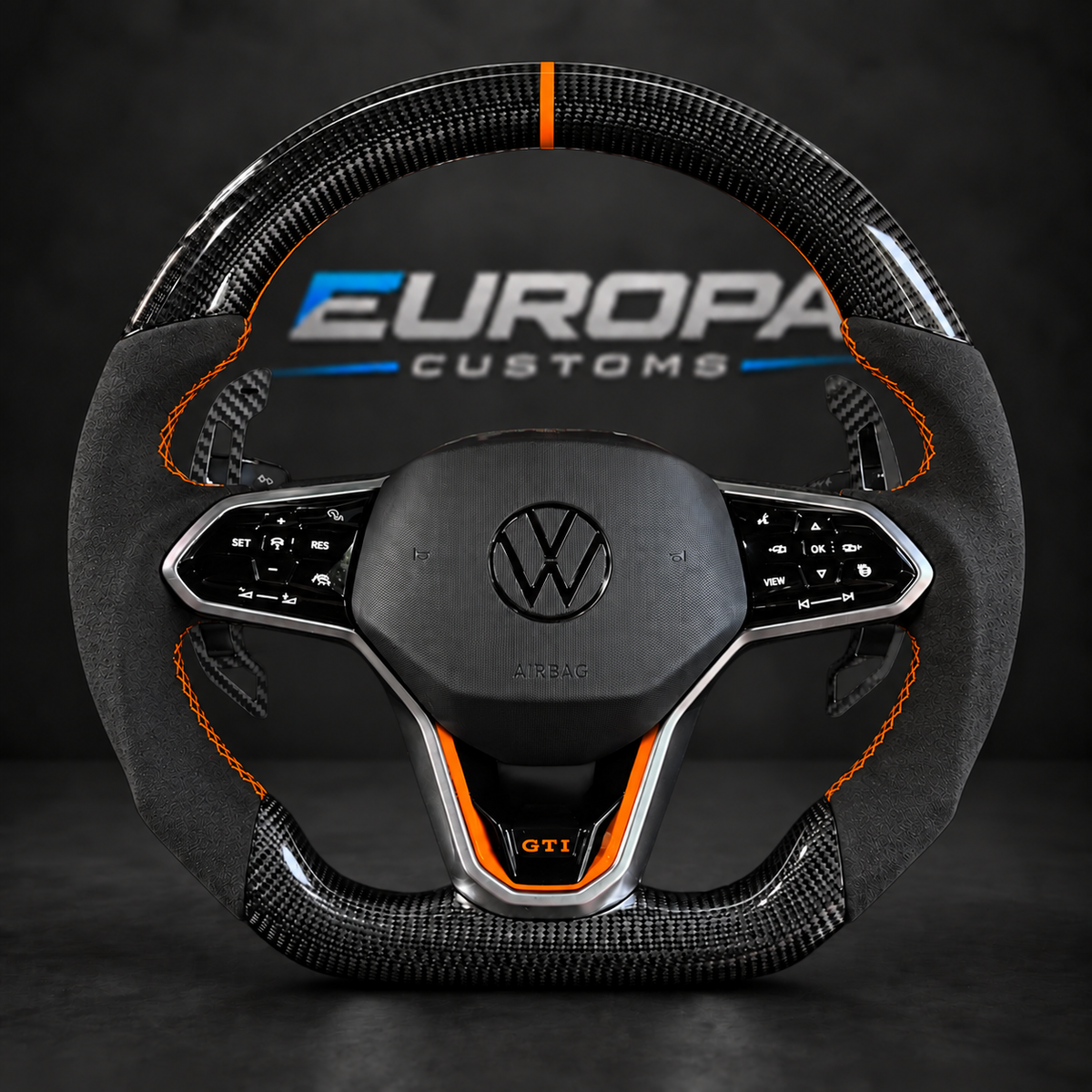 Carbon Fiber Steering Wheel VOLKSWAGEN