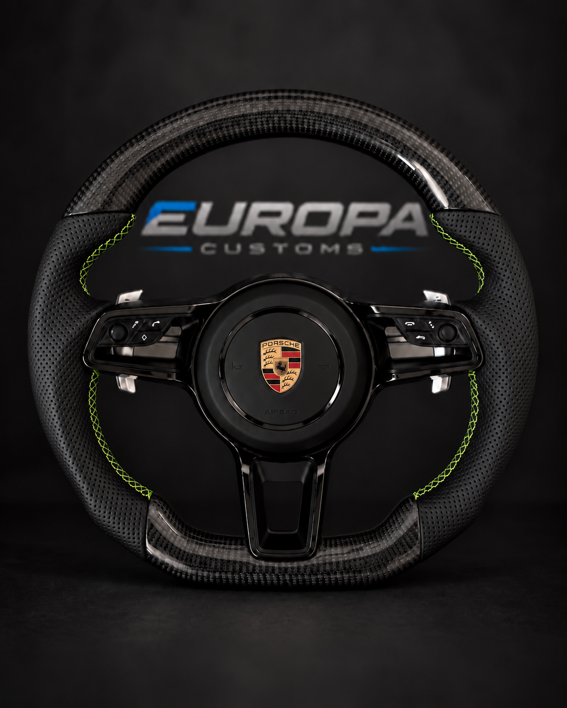 Carbon Fiber Steering Wheel for Porsche