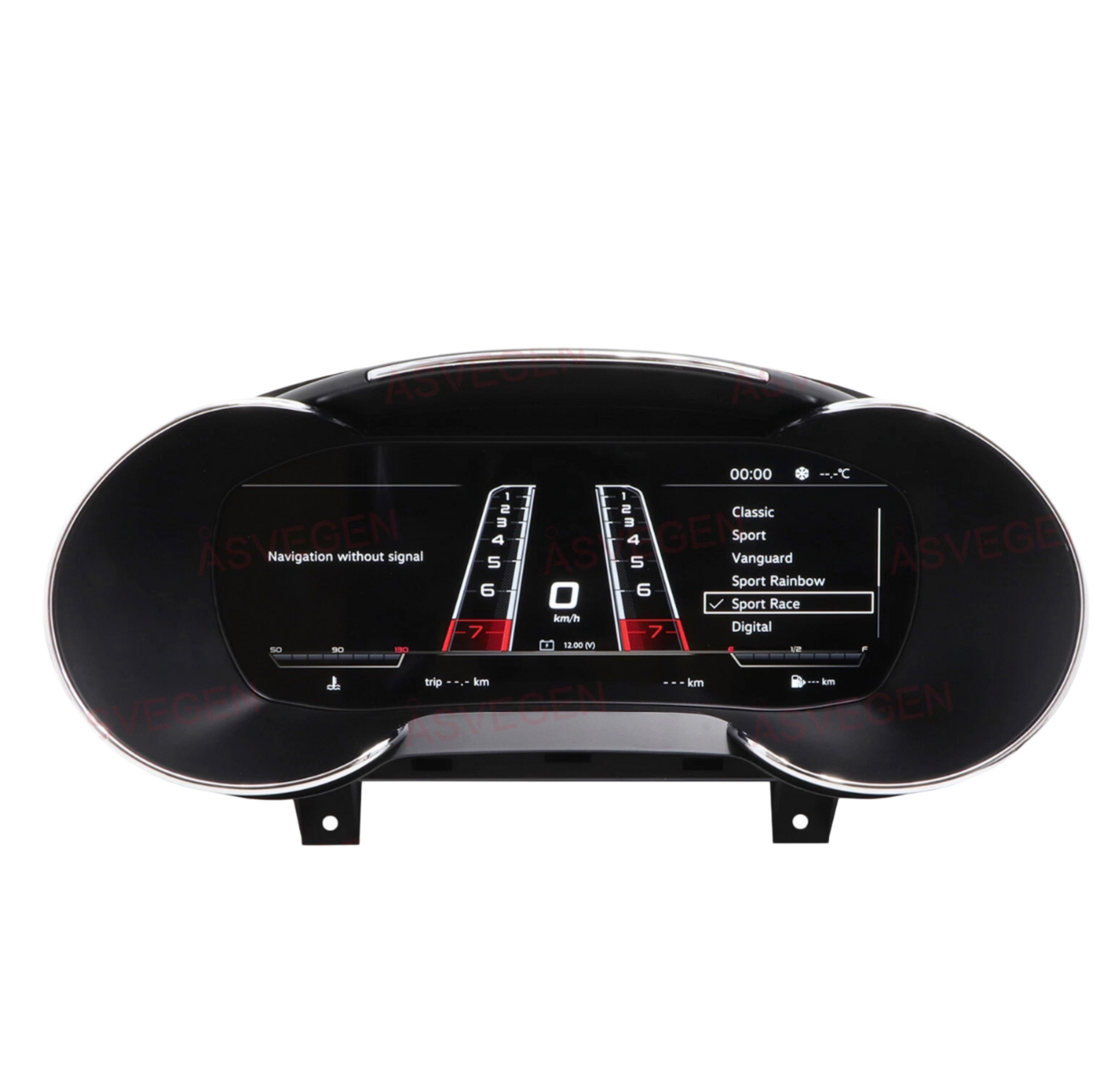 Audi digital instrument cluster by Europa Customs