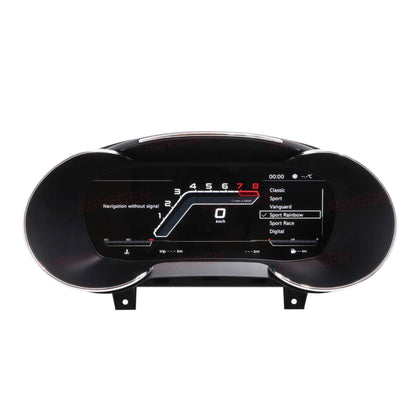 Audi digital instrument cluster by Europa Customs