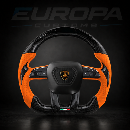 LED Performance Carbon Fiber Steering Wheel for Lamborghini URUS
