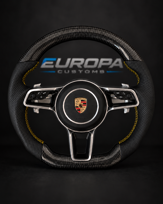 Carbon Fiber Steering Wheel for Porsche