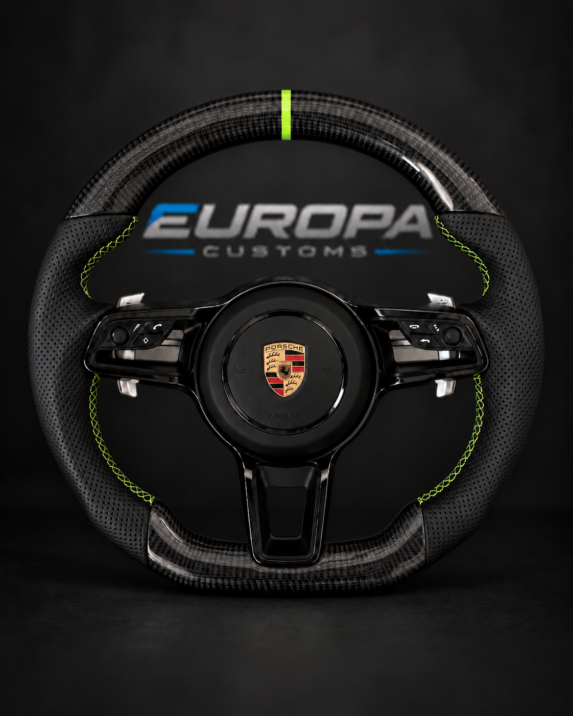 Carbon Fiber Steering Wheel for Porsche