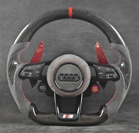 carbon fiber steering wheel by Europa Customs