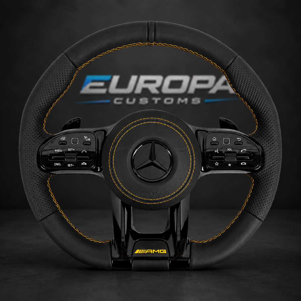 AMG Performance Steering Wheel Leather