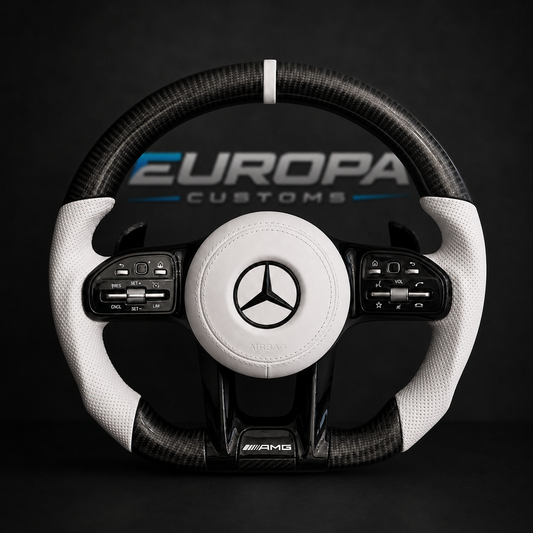 Carbon Fiber AMG Performance Steering Wheel EUROPA CUSTOMS