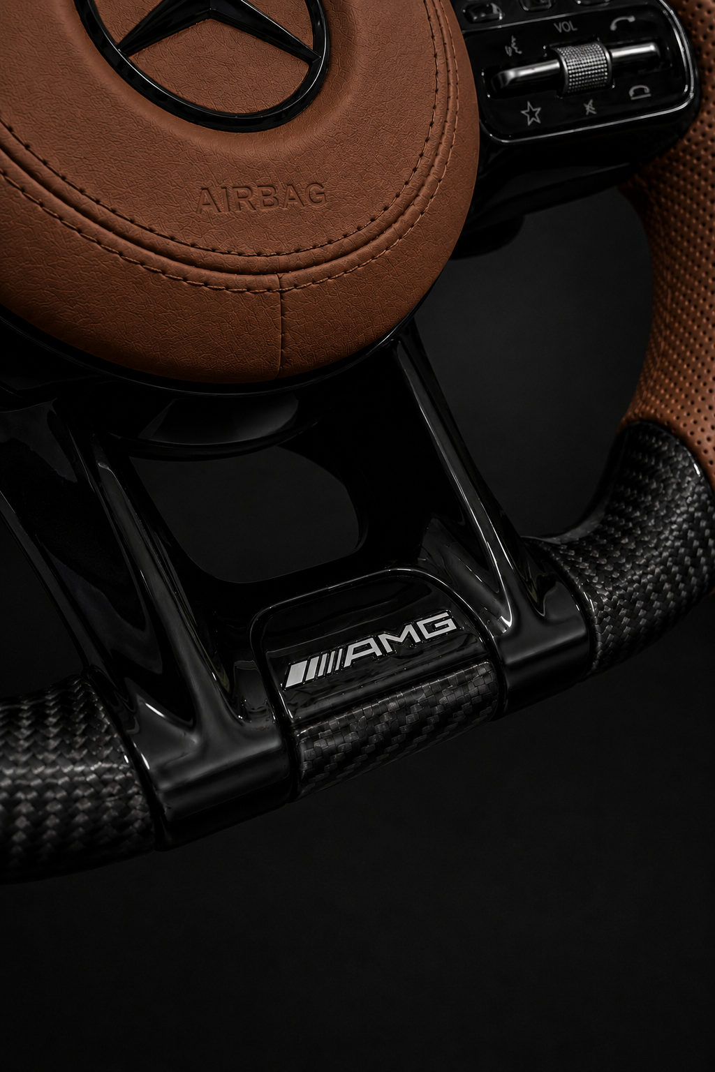 Carbon Fiber AMG Performance Steering Wheel EUROPA CUSTOMS