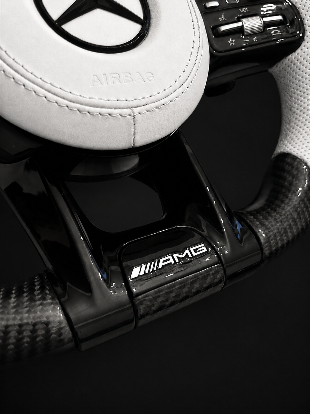 Carbon Fiber AMG Performance Steering Wheel EUROPA CUSTOMS