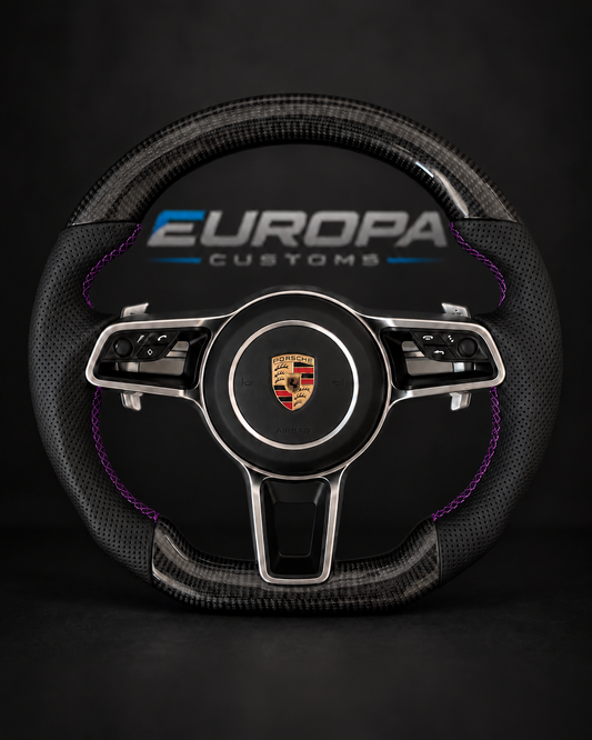 Carbon Fiber Steering Wheel for Porsche