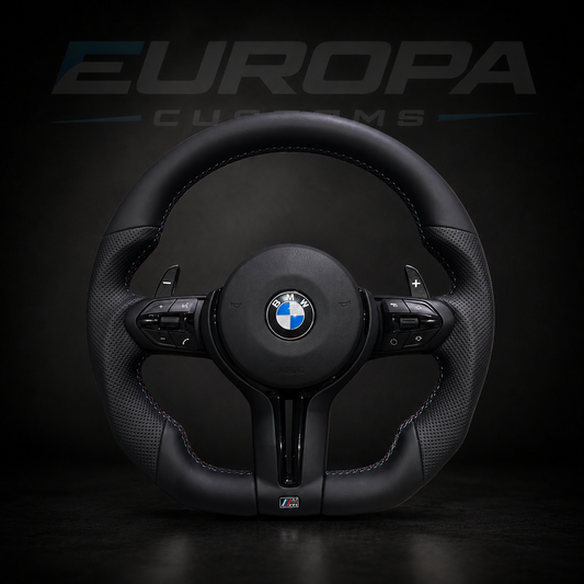 Leather Steering Wheel E& F-Series EUROPA CUSTOMS