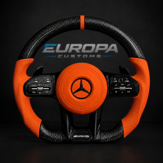 Carbon Fiber AMG Performance Steering Wheel EUROPA CUSTOMS