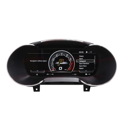 Audi digital instrument cluster by Europa Customs