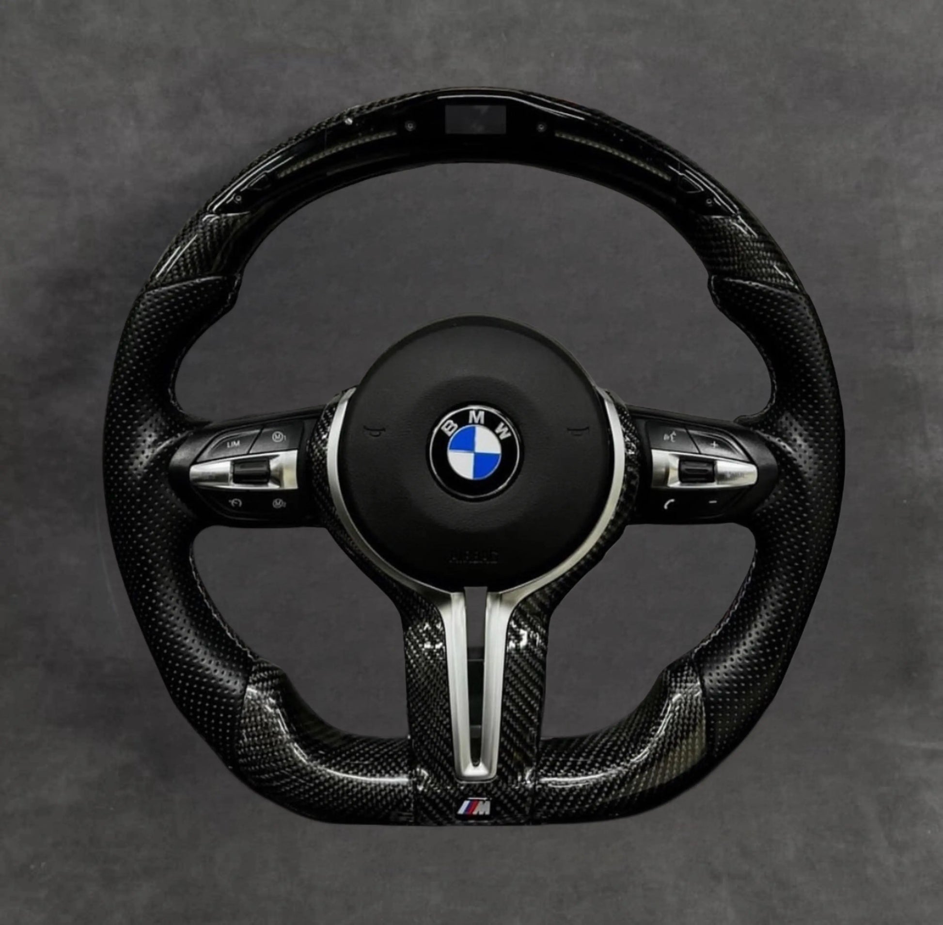 carbon fiber steering wheel by Europa Customs