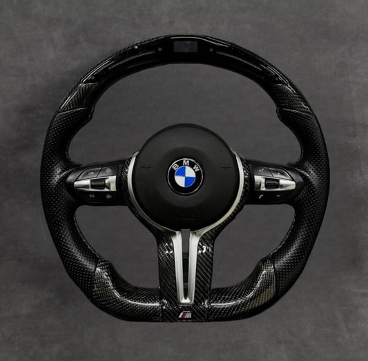 carbon fiber steering wheel by Europa Customs
