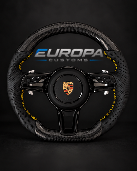 Carbon Fiber Steering Wheel for Porsche
