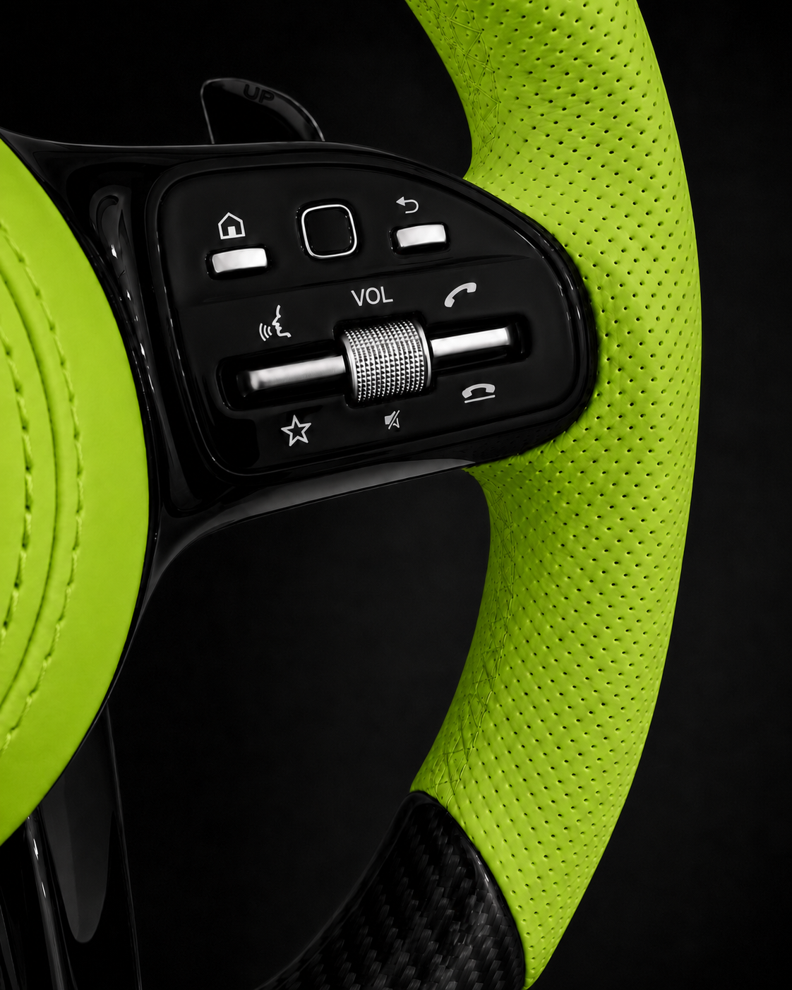 Carbon Fiber AMG Performance Steering Wheel EUROPA CUSTOMS