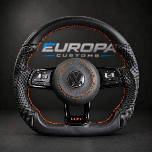 Leather Steering Wheel VOLKSWAGEN