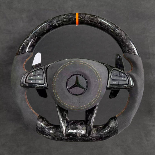 carbon fiber steering wheel by Europa Customs