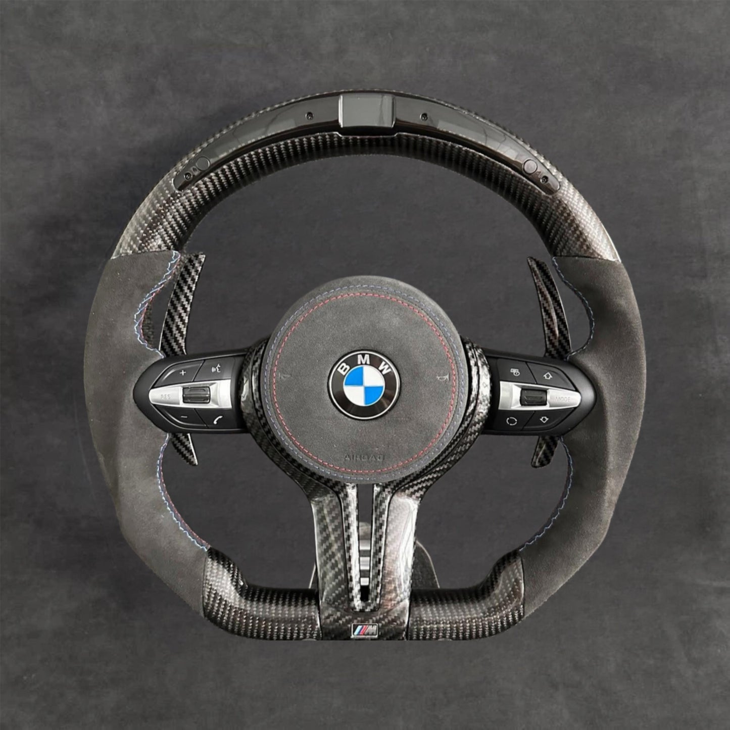 carbon fiber steering wheel by Europa Customs
