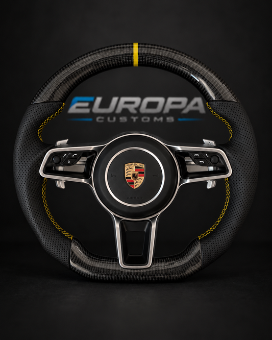 Carbon Fiber Steering Wheel for Porsche
