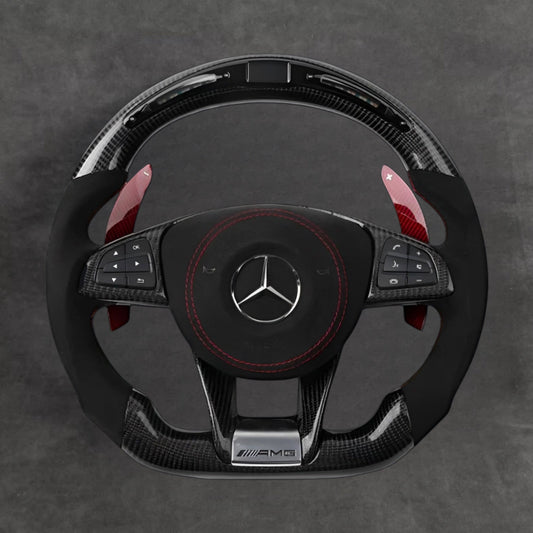 carbon fiber steering wheel by Europa Customs