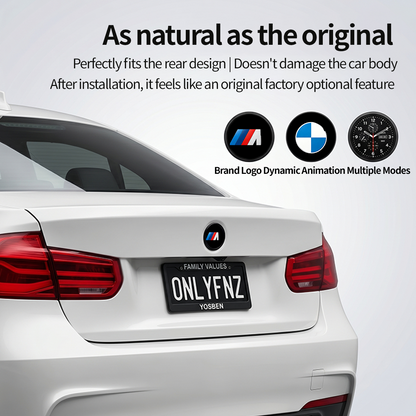 Smart Touch LED Emblem for BMW Anniversary Badge Logo