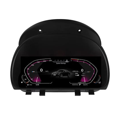 BMW digital instrument cluster by Europa Customs