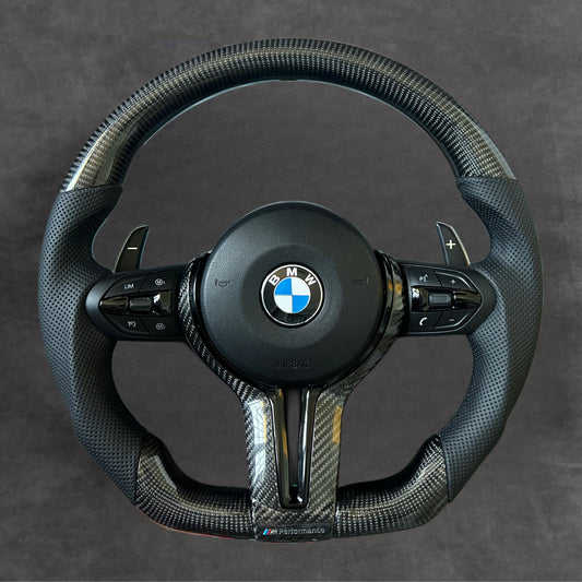 carbon fiber steering wheel by Europa Customs