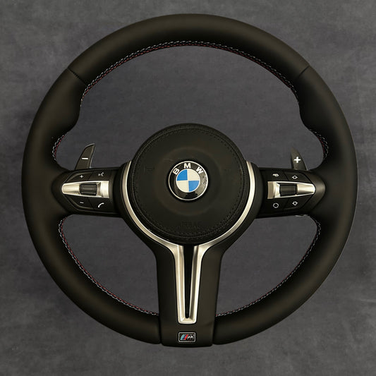 BMW carbon fiber steering wheel by Europa Customs