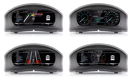 VW digital instrument cluster by Europa Customs
