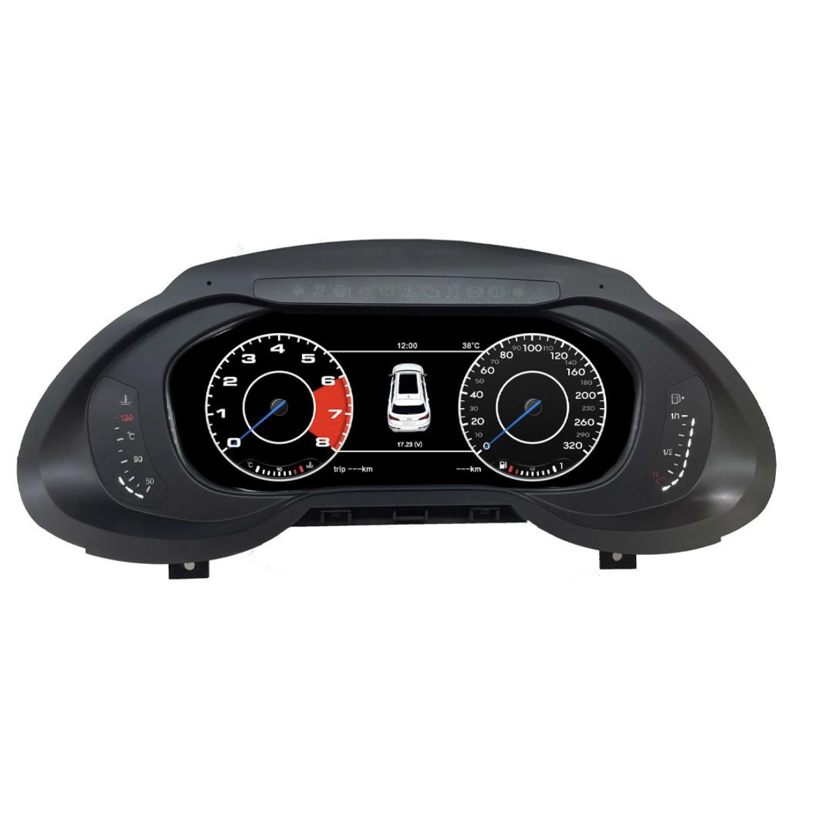 Audi digital instrument cluster by Europa Customs
